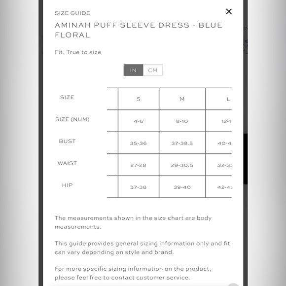 New Petal & Pup AMINAH PUFF SLEEVEDRESS in
BLUE FLORAL Size Medium - Picture 14 of 14